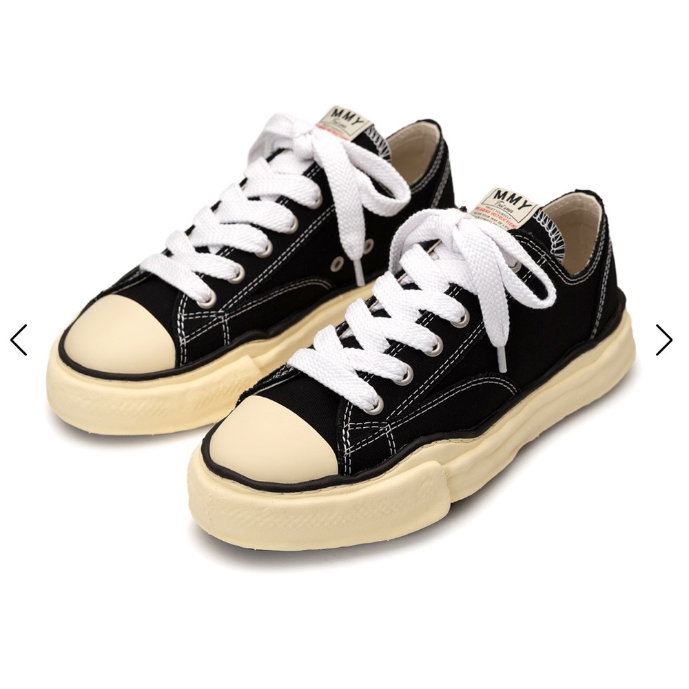 Maison mihara yasuhiro PETERSON" VL OG Sole Canvas Low-top Sneaker size 7